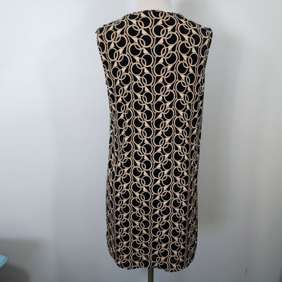 Banana Republic Factory Dress Medium Cut Out Sleeveless Stretch Tie Front Short - Picture 7 of 12